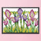 Partial Embroidery 14CT Cross Stitch Beautiful Iris Needlework Kit for DIY
