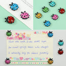Whiteboard Message Holder Ladybug Refrigerator Decoration Fridge Magnets