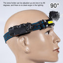 Gesture Sensing Head Flashlight Work Light Sensor Headlight COB Headlamp