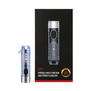 SST20 LED Keychain Flashlights Waterproof 400LM 300mAh Mini Pocket Light Torch