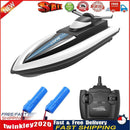 LSRC-B8 2.4GHz Radio RC Racing Boat Waterproof Ship with 2 Battery (Black) Newly
