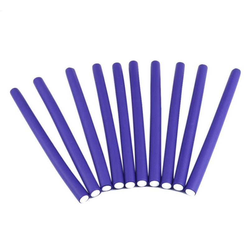 10pcs Universal Rubber Mini Hair Curler Bar(Random color)(3