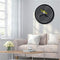 Decorations Black Creative Kung Fu Wall Clock Bruce Lee Chinese Round Clock
