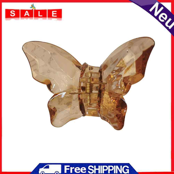 Butterfly Claw Hair Clips Women Korean Cute Transparent Girl Hairpin Headwear