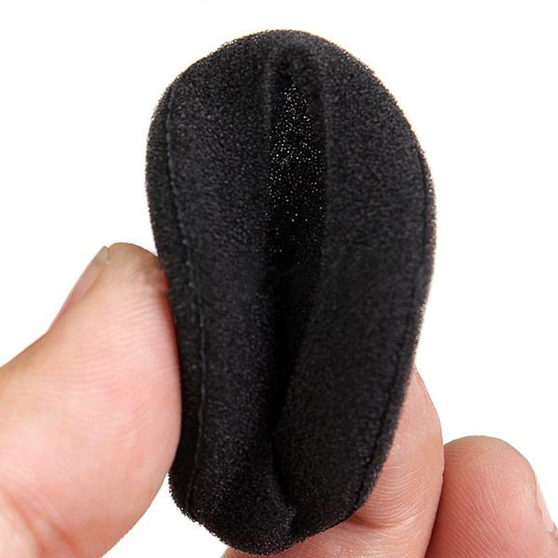 Ear Pads Comfortable Headset Cushion Black Soft Foam Earphone Sponge