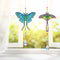 #A 2pcs Crystal Light Catcher DIY Diamond Mosaic Prisms Pendant Rainbow Chaser