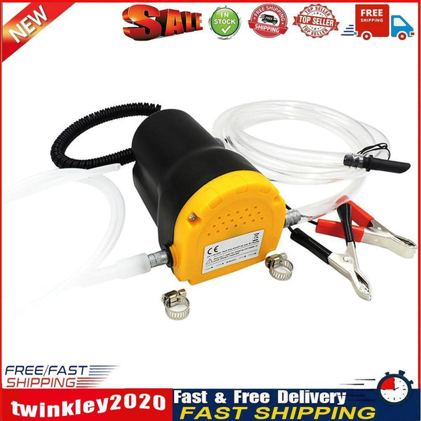 Car Electric Submersible Pump Fluid Oil Drain Extractor for RV Boat (12V) Newly
