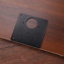 Cabinet Cupboard Door Plate Installer Hinge Repair Plate with Mounting Screw Set