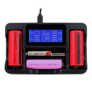 Adapter Fast Charging Dock 4 Slot For AA AAA NI-CD NI-MH Rechargeable Batteries