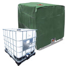 Water Tank Protective Cover IBC Container Waterproof Dust Sunscreen (Green)