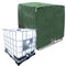 Water Tank Protective Cover IBC Container Waterproof Dust Sunscreen (Green)