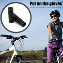 1 Pair Bicycle Handlebar Grips Anti-Slip Mountain Bike Plastic Bar Grip Cov