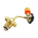 Cassette Air Tank Valve Direct Connection Gas Cylinder Coupler Camping Supplies