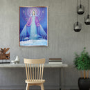 5D Part Drill Special Shaped Diamond Painting Virgin Mary DIY Art Drawing Kit