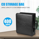 PU Leather CD DVD Wallet Holder Bag Album Disc Organizer Storage Carrying Case