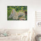 Hand Painted DIY Girl on Grass Oil Canvas Paint By Numbers Drawing Kit