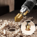 6pcs HSS Chamfer Drill Bit Hex Shank 90 Degree 6mm-19mm Countersink Chamfer
