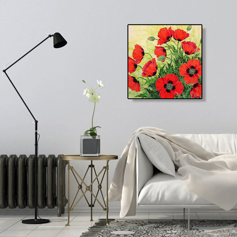 5D DIY Diamond Painting Flower Leaf Embroidery Full Drill Cross Stitch Mosaic