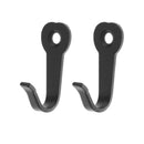 10pcs Hook Wall Door Clothing Coat Hat Hanger Kitchen Bathroom Non Rusting Hand