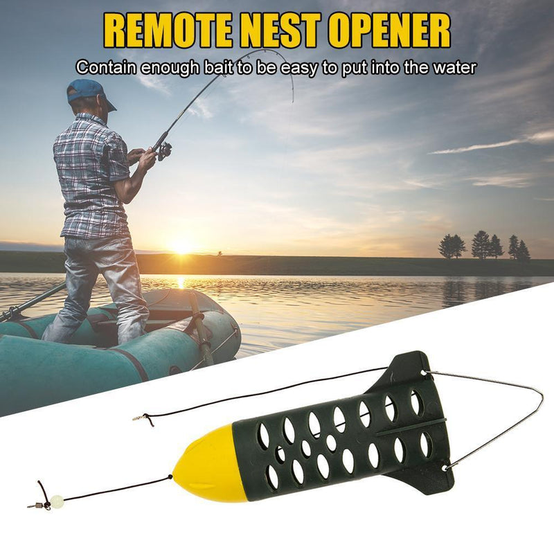 Pellet Bait Cage Trap Basket Lure Feeder Holder Thrower Carp Fishing Tackle