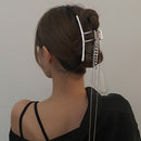 Color Metal Hairgrip Headwear Large Hair Clips Hair Claws Barrettes Hairpins