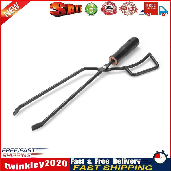 Outdoor Camping Barbecue Charcoal Clamp Portable Cooking Fire Tongs Clip Newly