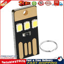 0.2W 5V Small LED Light Outdoor Camping Emergency Mini Flashlight (Black) Newly