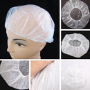 sopefr disposable shower hoods shower caps plastic waterproof clear shower hoods B
