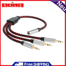 3.5mm Audio Splitter Cable for Phone Speaker 1 Female to 3 Male AUX Adapter Cord