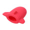 Portable Cartoon Travel Silicone Toothbrush Head Cover Cap Protector (Red)