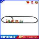 Mini Christmas Electric Train with Sound Light Music Set for Boys Girls (B)