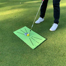 Detection Golf Training Mat Batting Golf Practice Aid Game Training Hitting Mat