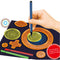 Creative Kaleidoscope Ruler Geometry Template Measuring Ruler for Student Kids