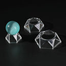 Display Stand Quartz Sphere Holder Transparent Pedestal Crystal Ball Base