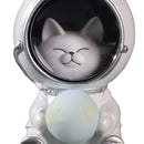 Galaxy Guardian Astronaut Night Light Bedroom Ornaments Home Decor (Kitten)