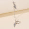 Non Piercing Ear Cuff Wing Earrings Tragus Earrings with Long Chain Tassel