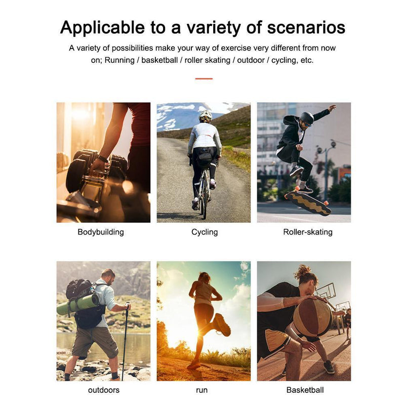 Knee Support Arthritis Injuries Basketball Compression Knee Brace (White XL