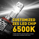 Kit Beam LED Super Bright Turn Signals Car Fog Light DRL Headlight Driving Bulb