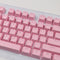 104pcs Universal Mechanical Keyboard Keycaps PC Bakclit Key Cap Set (Pink)