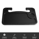 Car Vehicle Steering Wheel Desk Tray for Eating Laptop (Black Large Boxed) Newly
