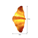 Light Cake Simulation Bread LED Night Lamp Baking Room Gift (Croissant) Newly