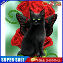 5D Diamond Painting Kit Cat Full Square Drill DIY Wall Animal Art (20x30cm)