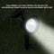 2pcs 3LED Solar Power Outdoor Landscape Headlights Lawn Way Garden Lights