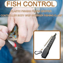 Plastic Fishing Pliers Gripper Body Grip Grabber Fishing Clip Clamp (Black)