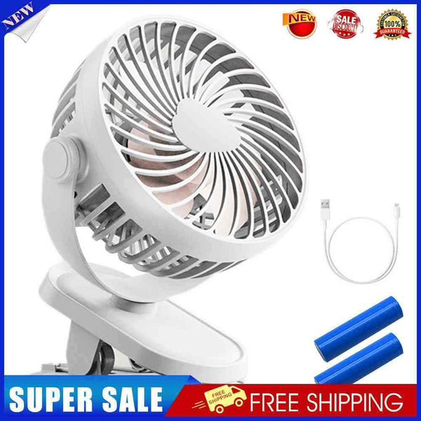 #A Quiet Clip-on Desktop Fan Mini Handheld USB Fans for Student Dormitory Office