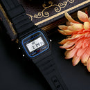 Colorful Electronic Led Digital Multifunction Sport Watch (Black) Newly