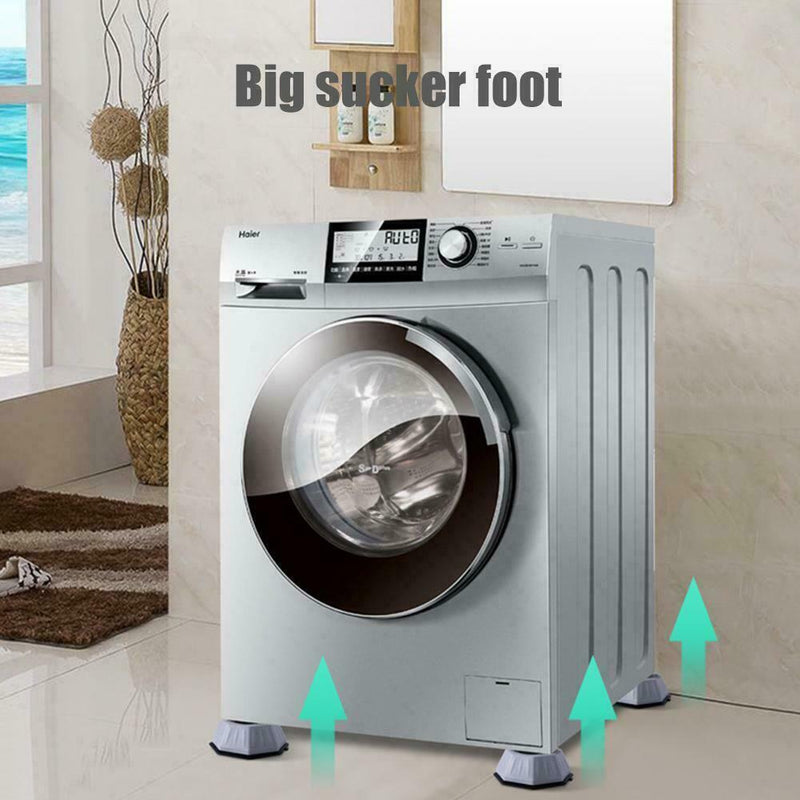 Washing Machine Support Mat Anti-Vibration Leg Stopper Foot Pad Feet Pads A8F9
