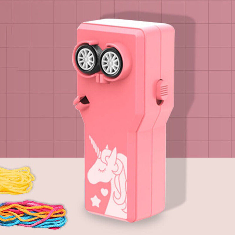 Electric Rope Launcher Cute Animal Funny Dancing Pets Cat Thruster (Pink) Newly