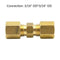 1* 3/16" Brass Compression Fitting Straight Union Connector M0L1 A9T5 N8S2 Z7E6