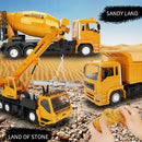 RC Dump Truck 1/24 10 Channels Remote Control Cement Mixer Engineering Vehi
